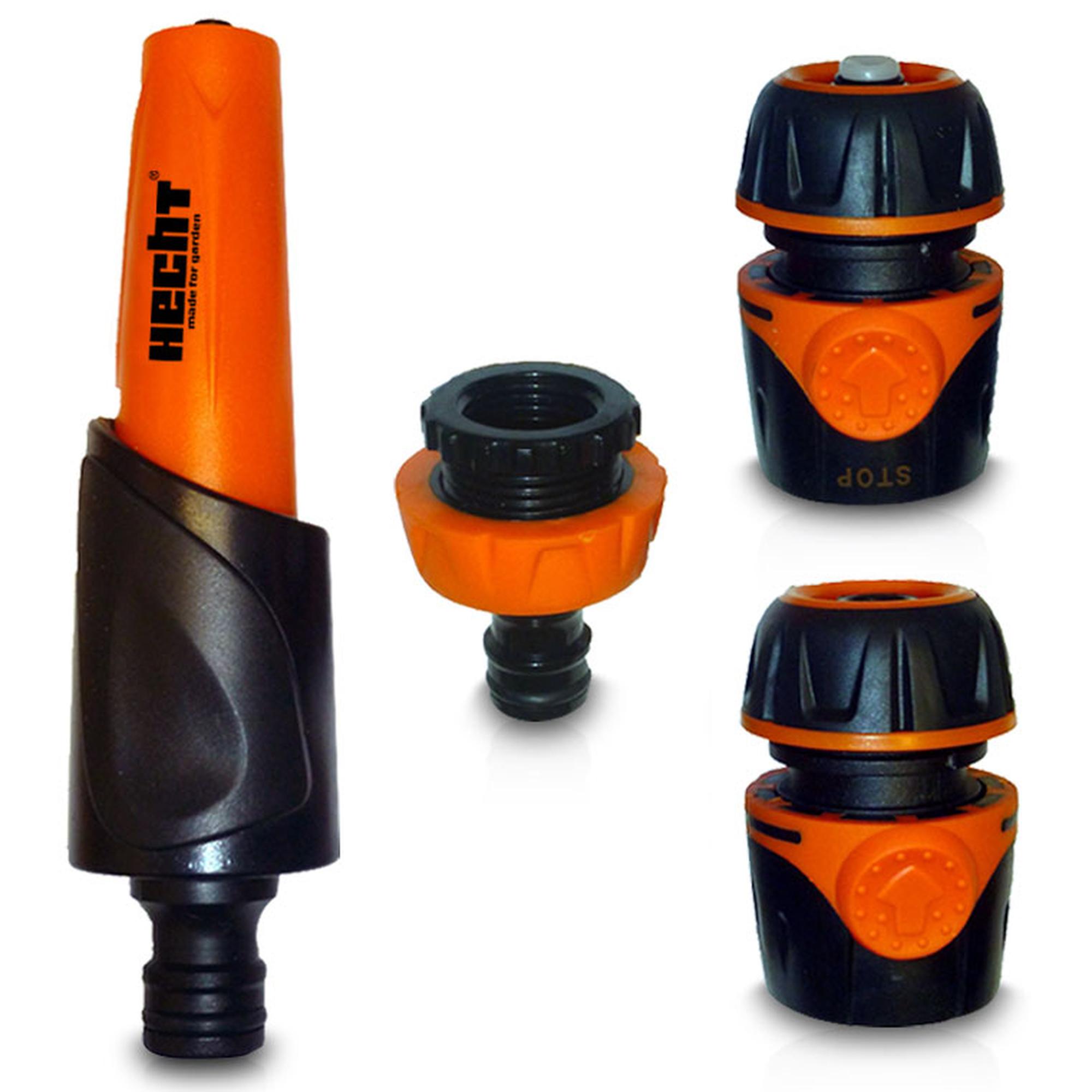 Hecht 08025 Gartenschlauch Anschluss-Set