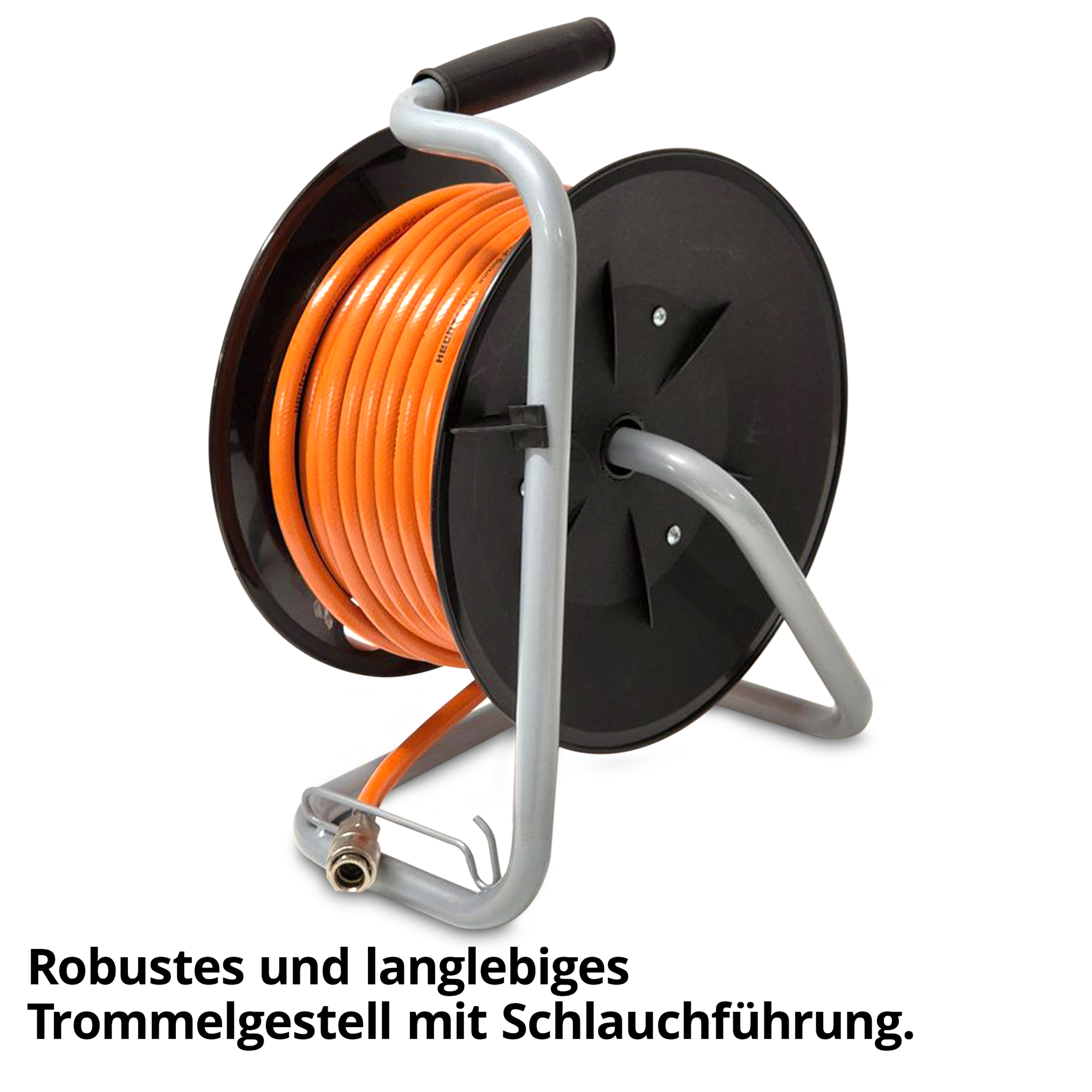 Druckluft Schlauchtrommel mit Standard EURO Schnellkupplung