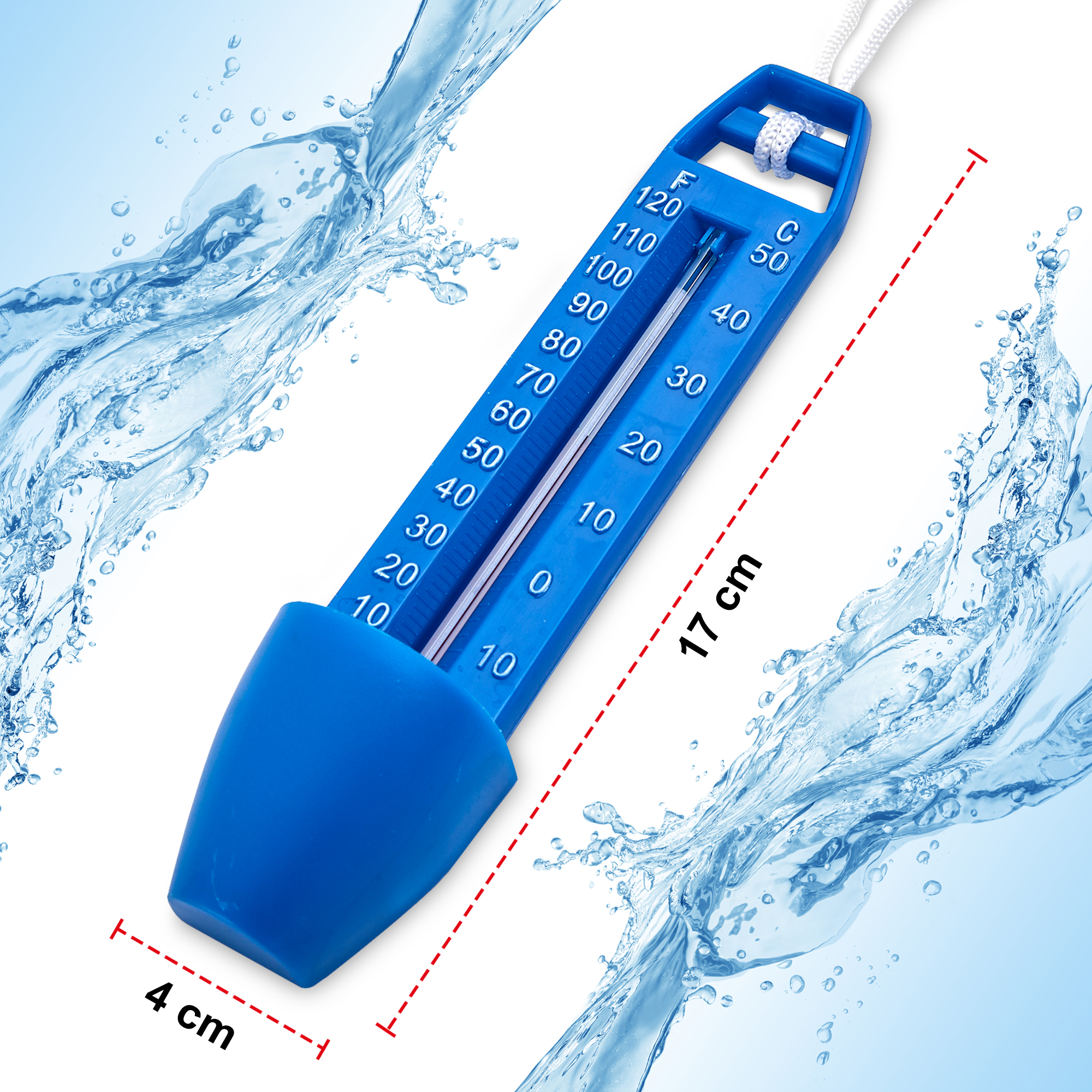 Wasser Thermometer; klein