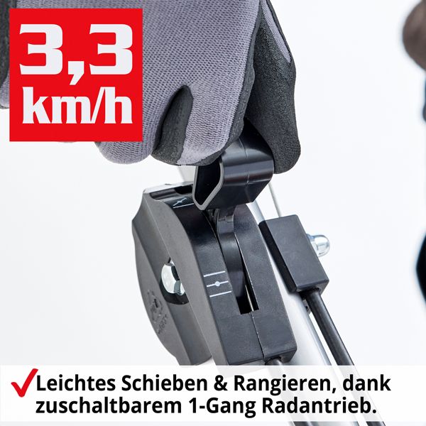 HECHT 3-Rad Benzin Rasenmäher »5483 SW« Benzin Rasenmäher mit starkem Getriebe