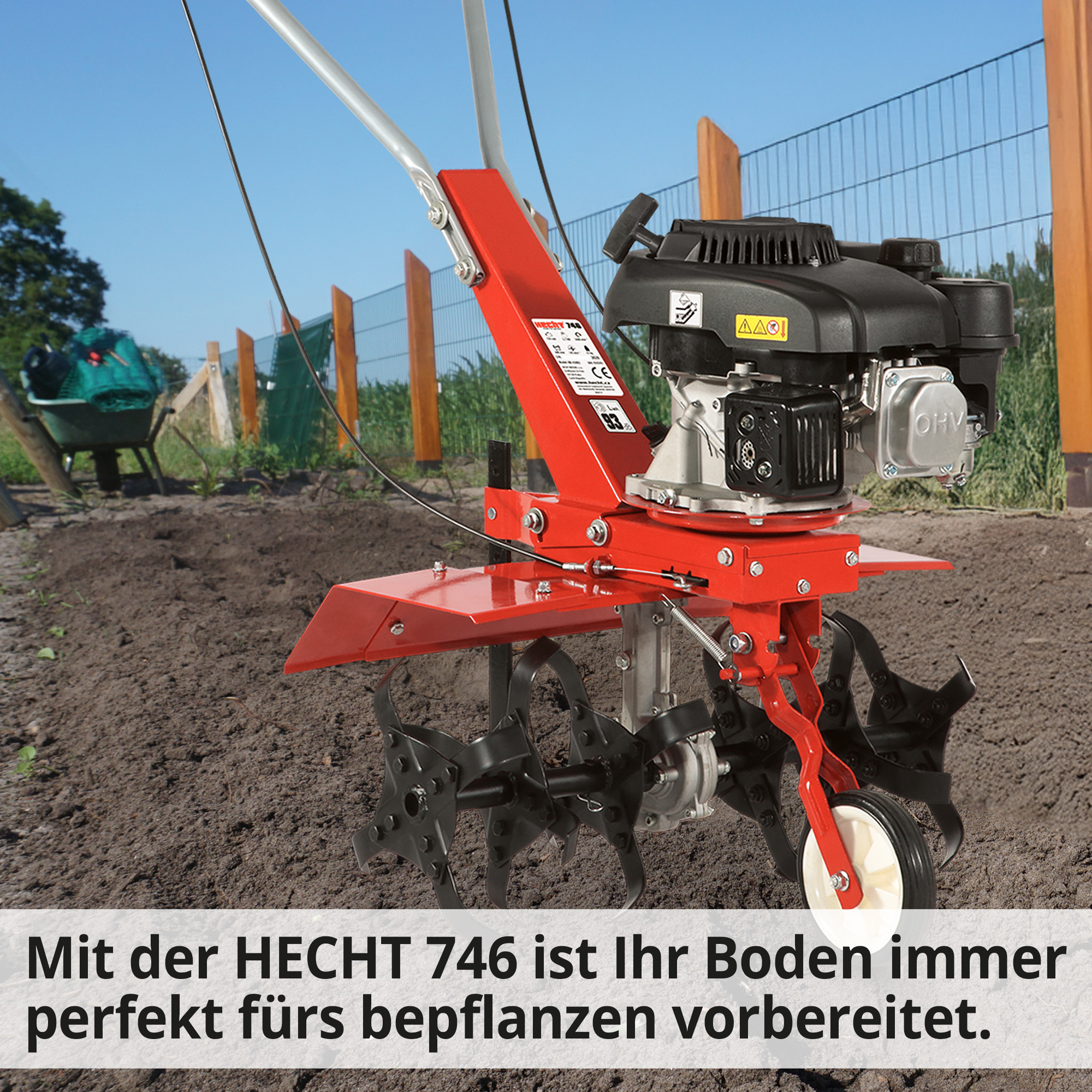 Gartenhacke; Perfekte Vorbereitung fürs Bepflanzen