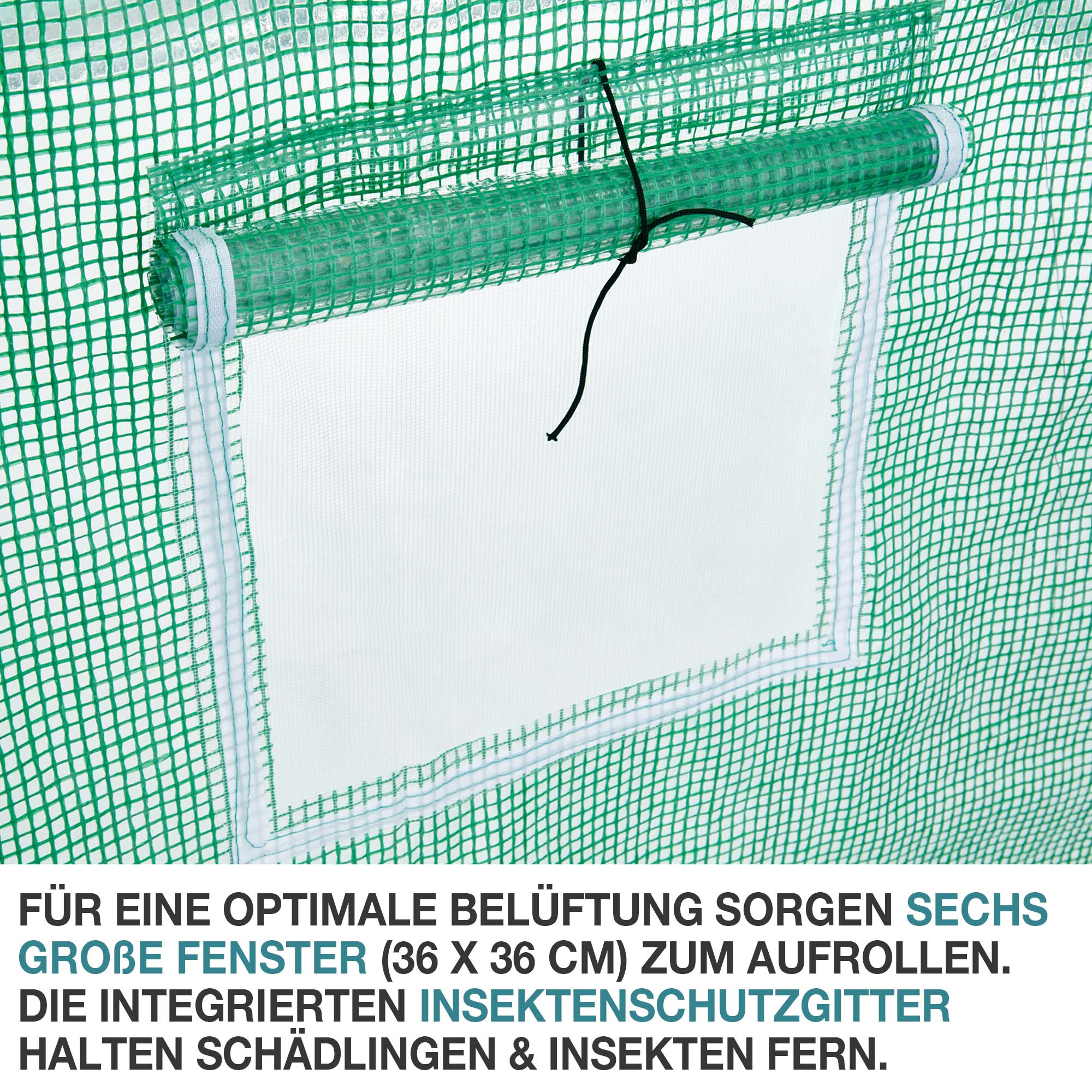 Ersatzfolie GH-1800 – Optimaler Insektenschutz – Hochwertiges Material – Rollbare Fenster – Effiziente Belüftung – Schädling-Abwehr – Stabil und langlebig – Einfach zu installieren – Vielseitig einsetzbar – Ideale Luftzirkulation