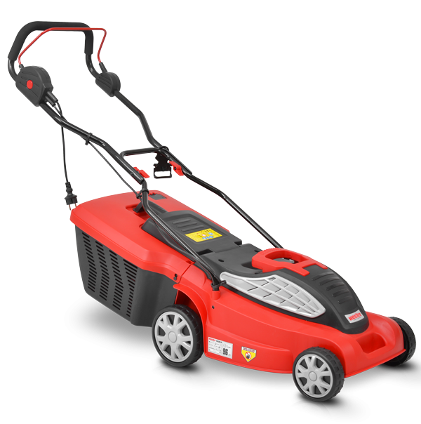 Elektro-Rasenmäher mit 50 Liter Grasfangkorb und leistungsstarkem 1600 Watt Elektro-Motor 