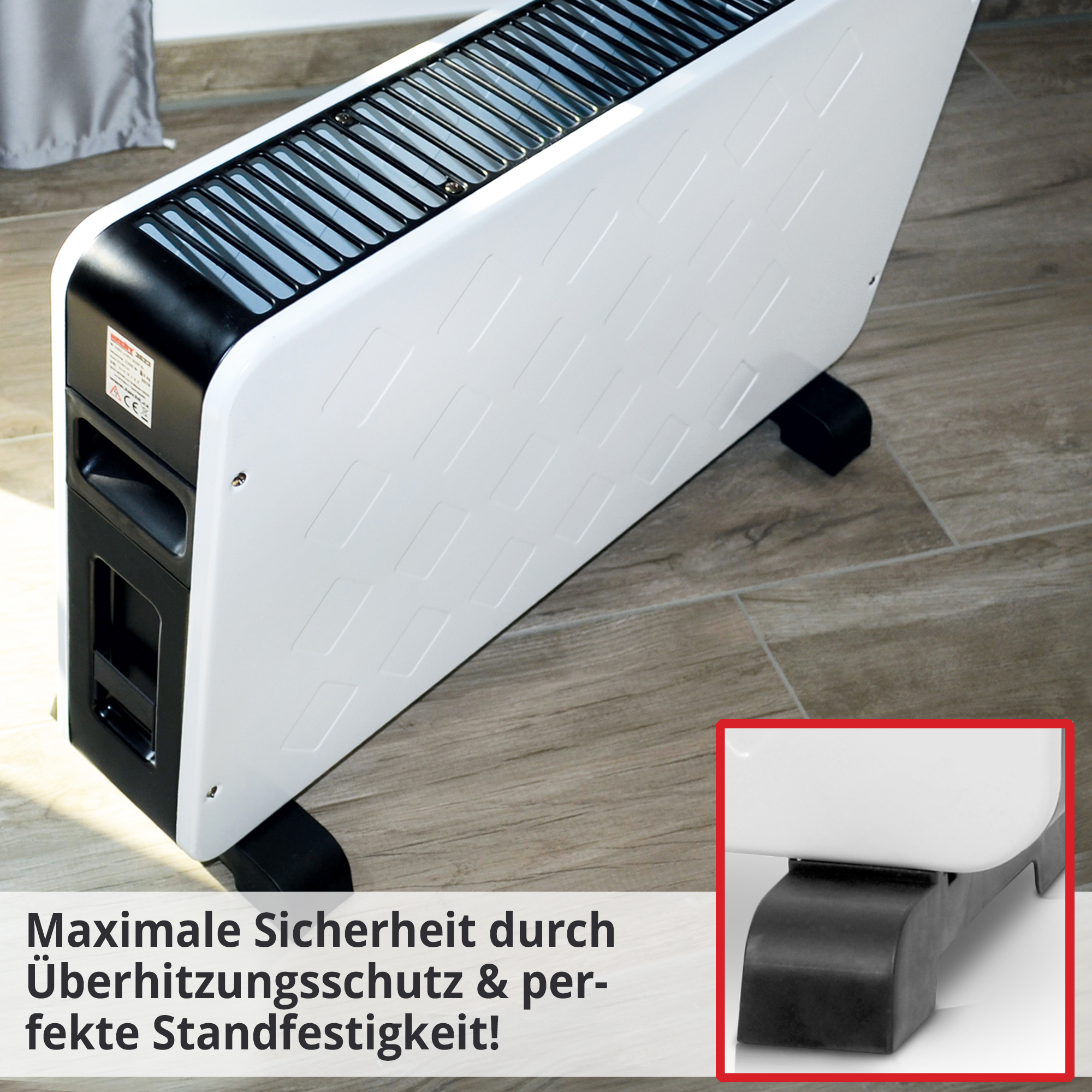 HECHT Elektro Heizung»3623« Elektro Heizung mit Überhitzungsschutz 