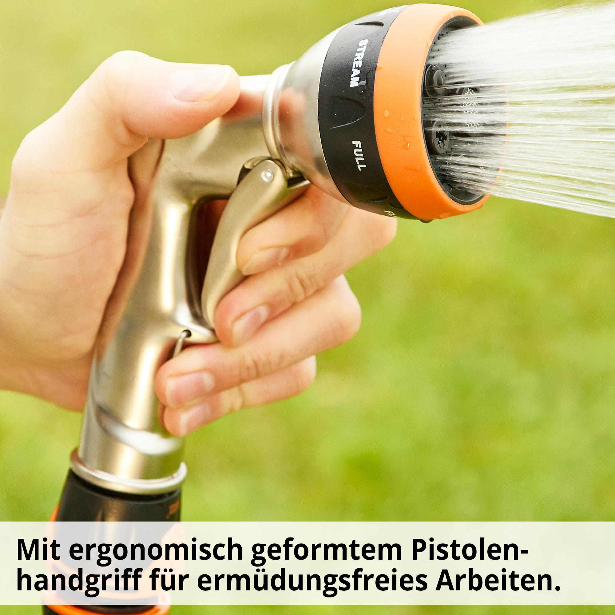 HECHT Handbrause »02096« Handbrause mit ergonomischem Handgriff