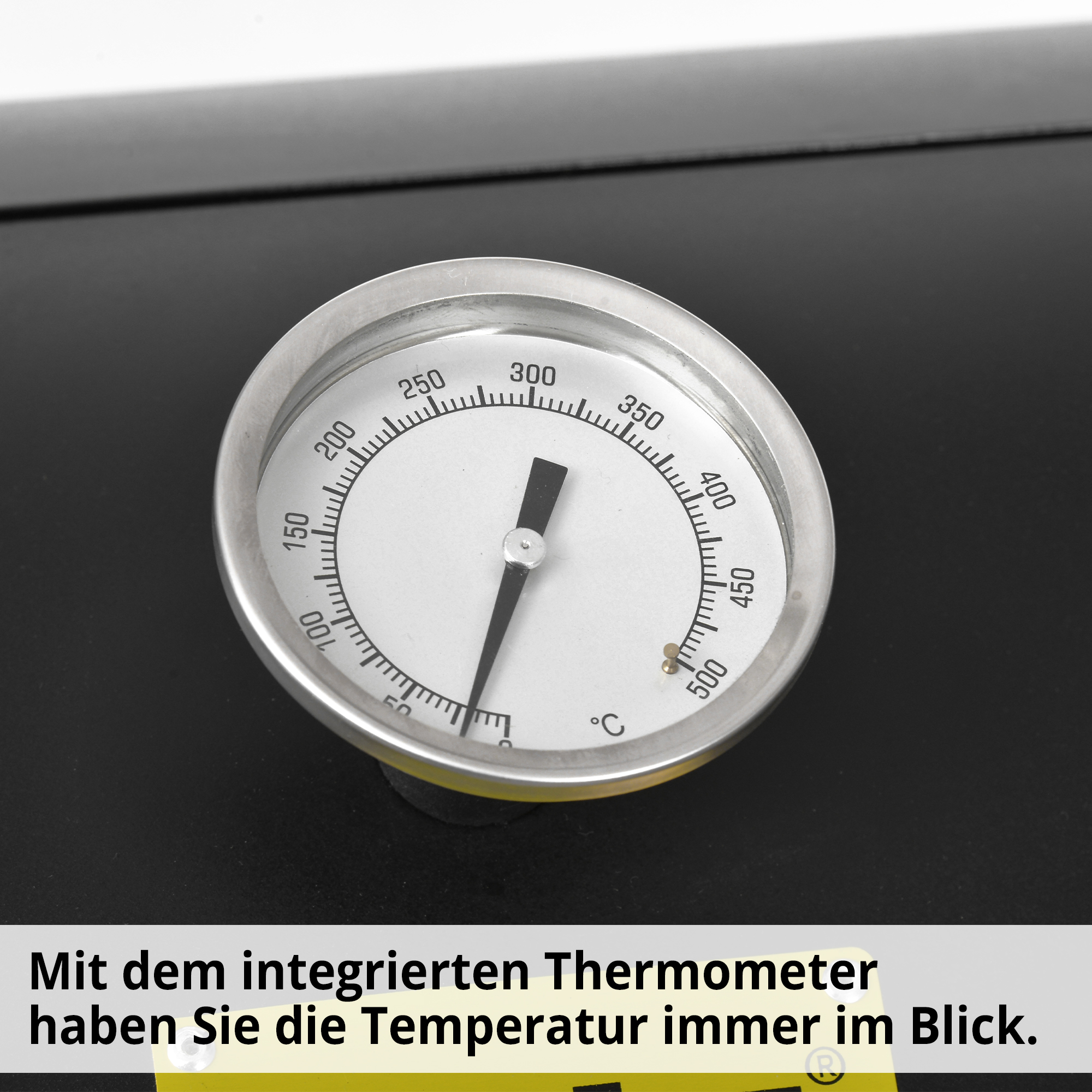 HECHT XXL Smoker Grill »Sentinel Max« Grill mit integriertem Thermometer