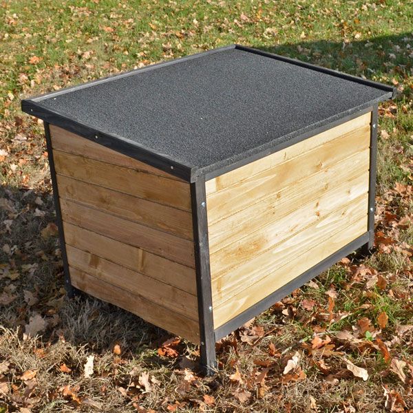 Carlo Hundehütte L; geschützt vor Bodennässe und -kälte Carlo Hundehütte L; geschützt vor Bodennässe und -kälte