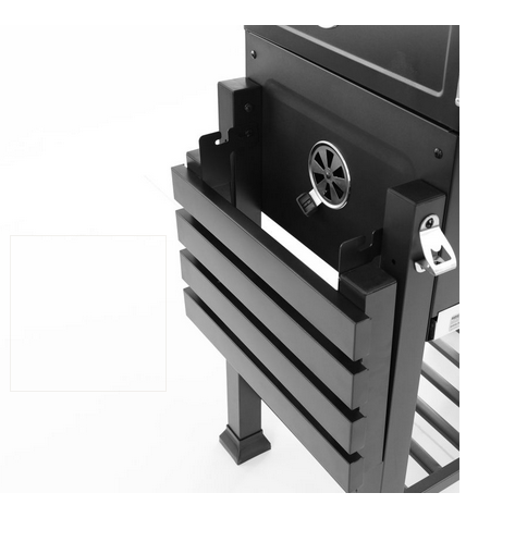 Outdoor Grill HECHT California mit stufenlos regelbarer Kohlewanne