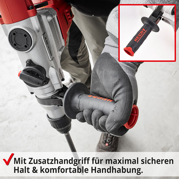 Bohrhammer; mit Zusatzgriff