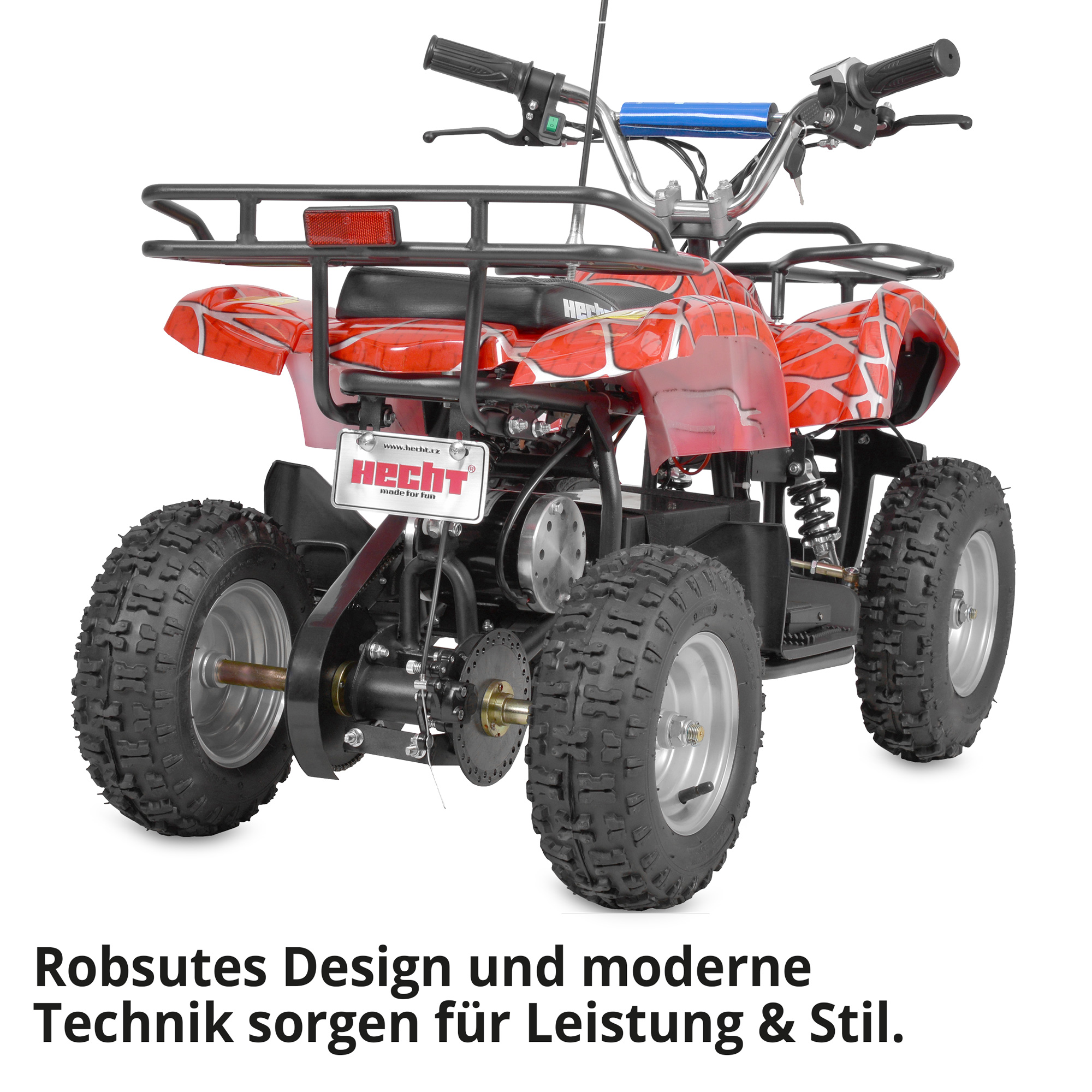 Quad; Robustes Design und moderne Technik für Leistung und Stil