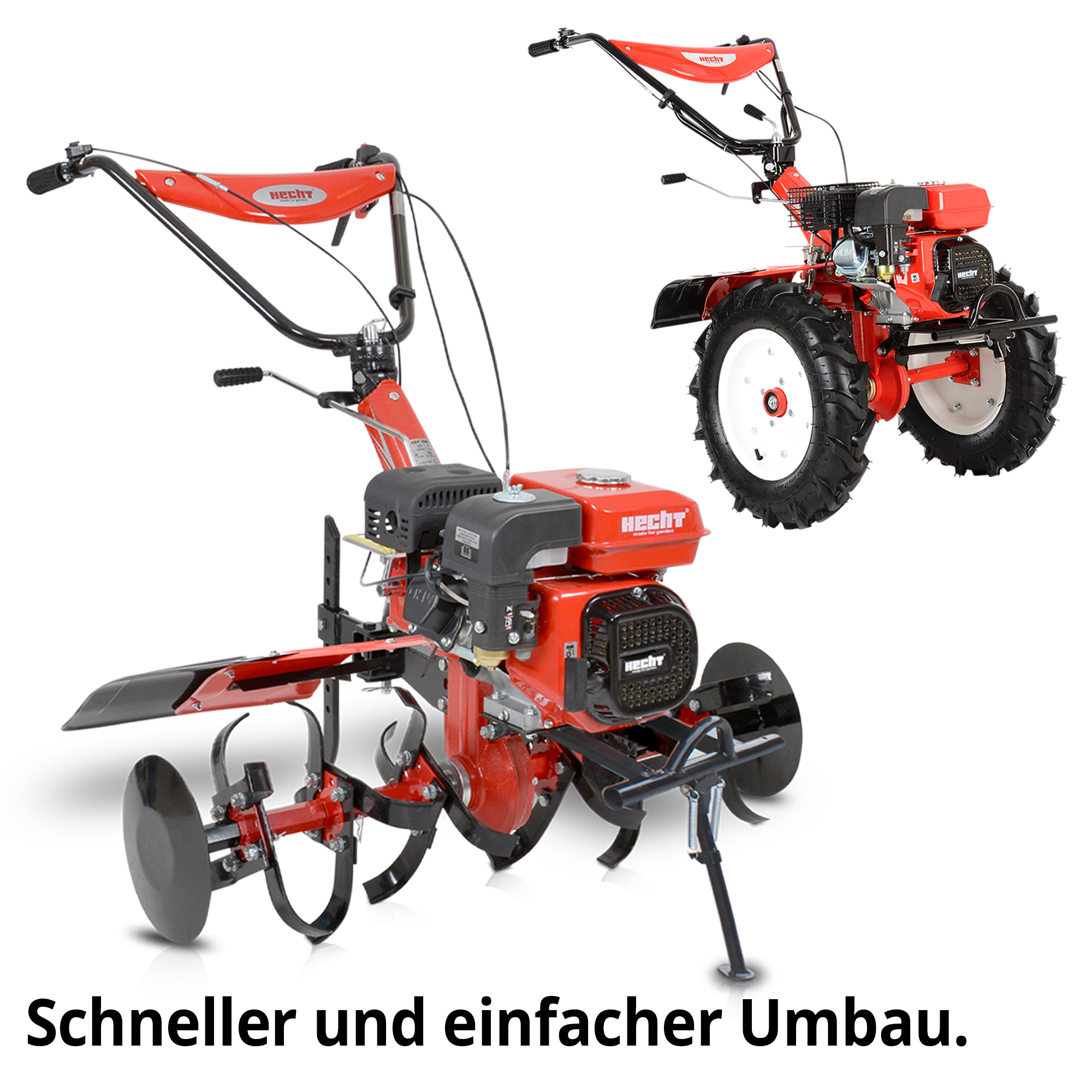 HECHT Gartenhacke im Set »7100« schnell und einfacher Umbaubar 