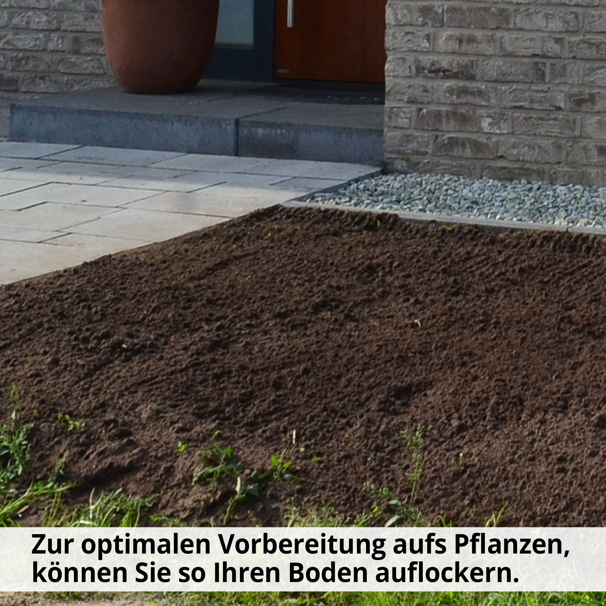 Gartenhacke; Optimale Vorbereitung aufs Bepflanzen