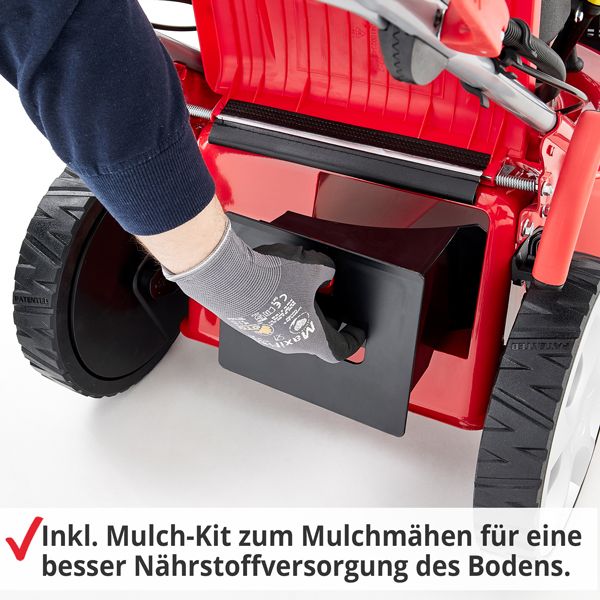 HECHT Benzin Rasenmäher »5534 SWE« Benzin Rasenmäher inklusive Mulch-Kit