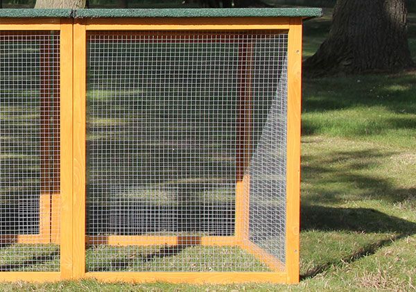 zooprinz Hühnervoliere Flexi mit extra Auslauf für mehr Freilauf