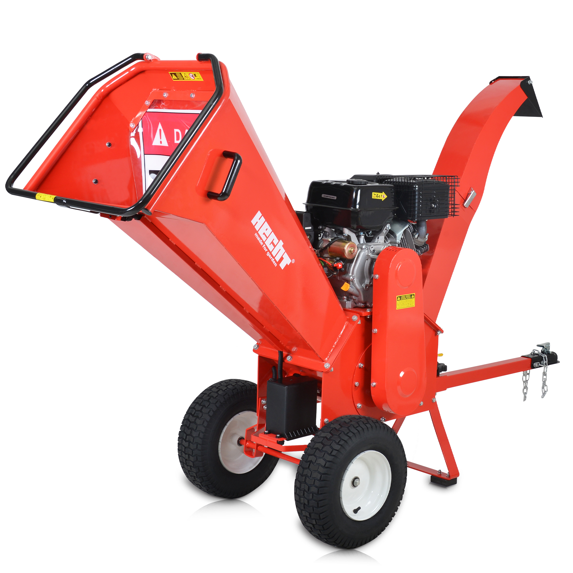 HECHT Benzin Gartenhäcksler 6642 Benzin Gartenhäcksler für den professionellen Einsatz