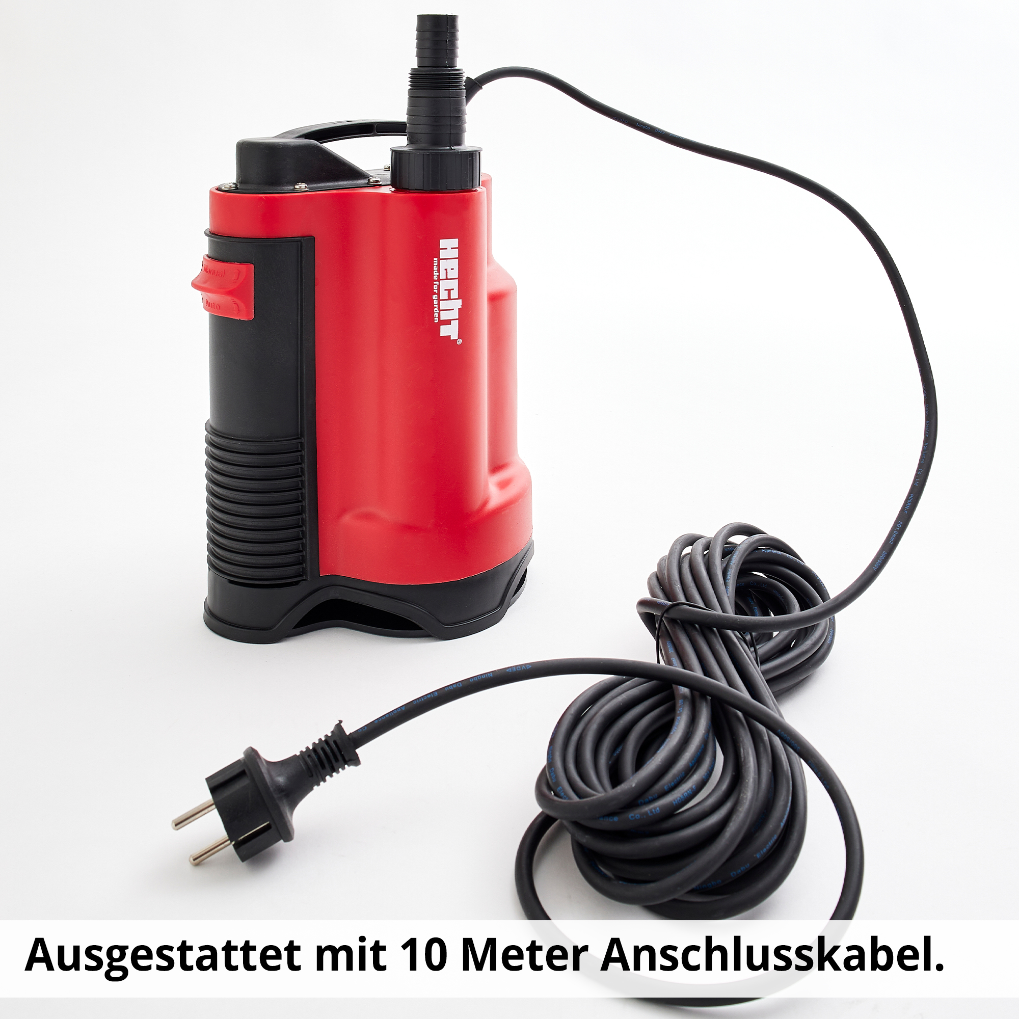 HECHT Tauchpumpe 3775 Tauchpumpe mit langem Anschlusskabel