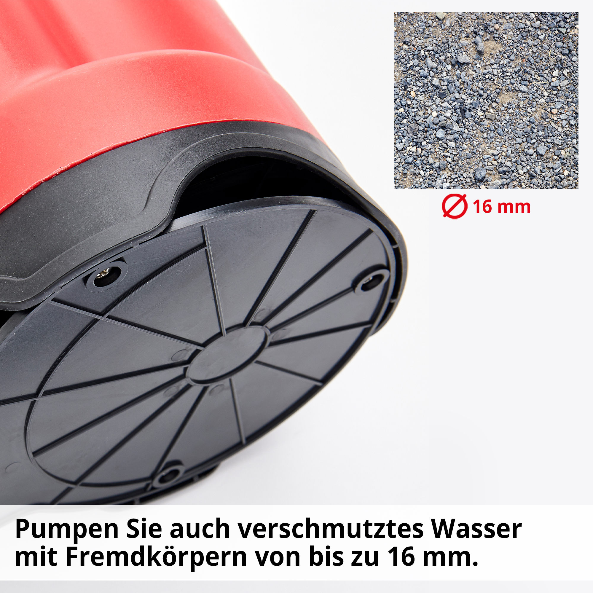 HECHT Tauchpumpe 3775 Tauchpumpe auch geeignet für dreckiges Wasser