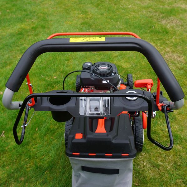 Hecht Benzin-Rasenmäher 547 SWE mit einfachem Elektrostart und Softgriff 