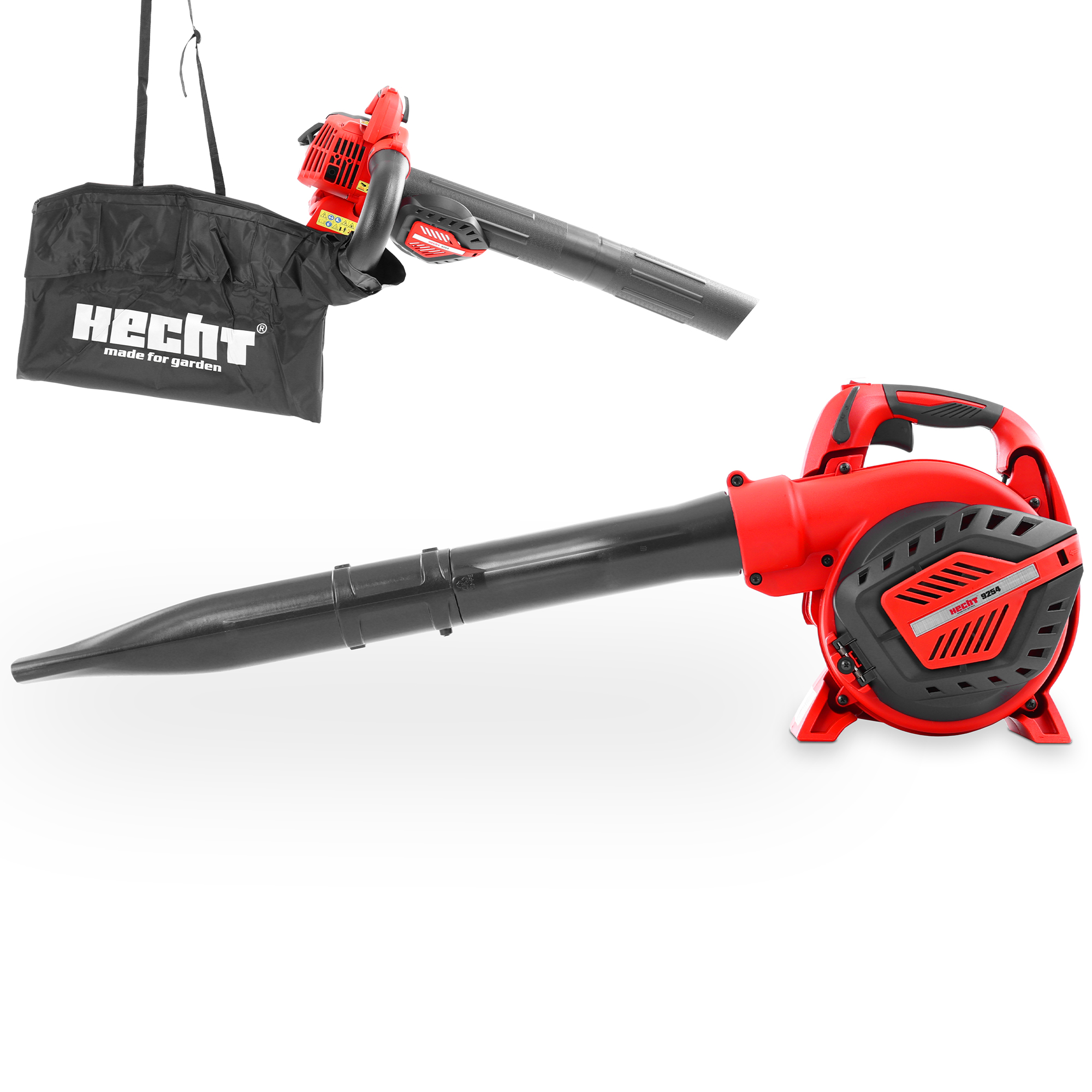 Hecht Benzin-Laubbläser 9254 mit Antivibrationsgriff und 720 cbm Luftstrom 