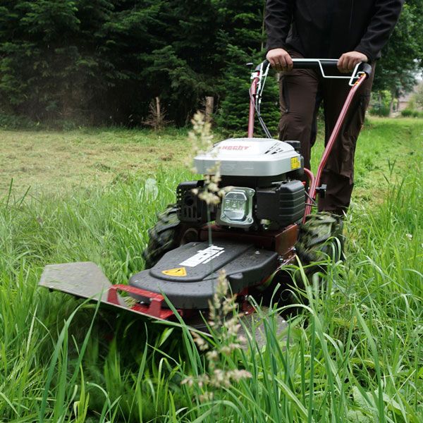 Hecht Kreismäher 5060 mit leistungsstarkem 4-Takt Hecht Motor für bequemes arbeiten  Hecht Kreismäher 5060 mit leistungsstarkem 4-Takt Hecht Motor für bequemes arbeiten