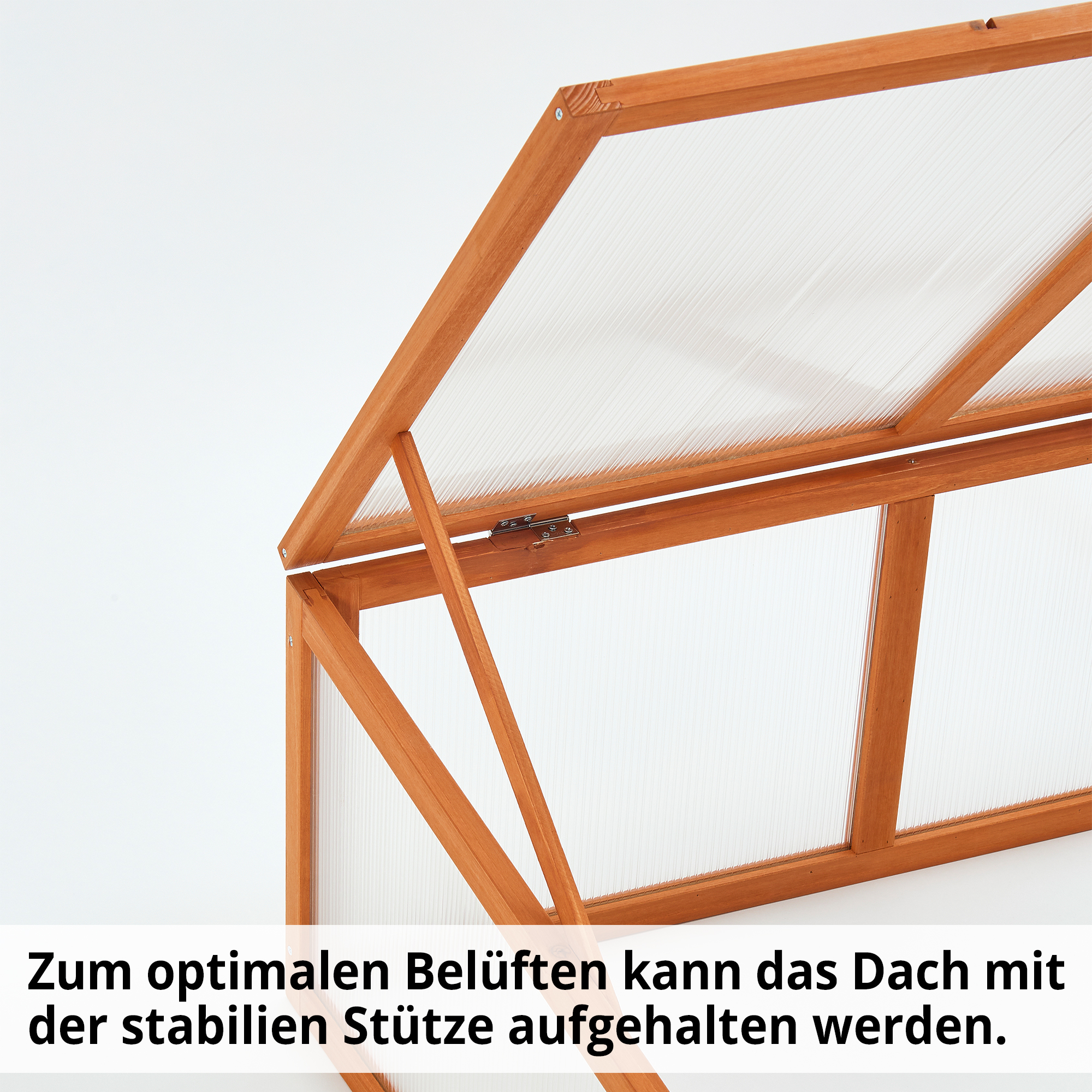 HECHT Gewächshaus Frühbeet Herba UV-beständig und frostsicher gebaut