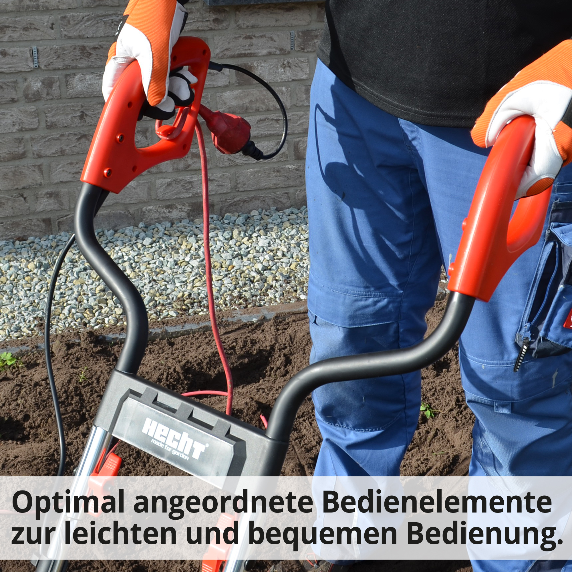 Gartenhacke; leichte und bequeme Bedienung