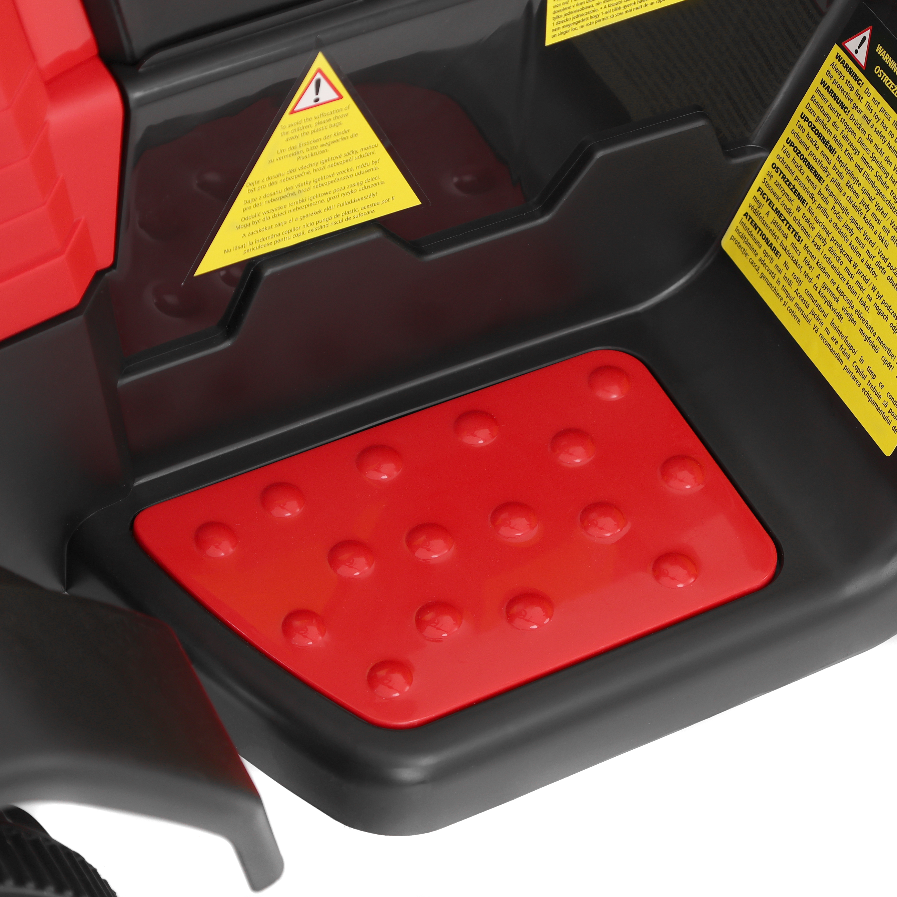 HECHT Elektro Kindertraktor 50825 RED mit abnehmbarem Anhänger