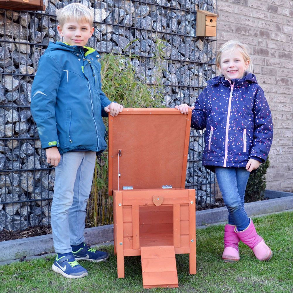 zooprinz Hasenstall Mini Haus kinderfreundlich 