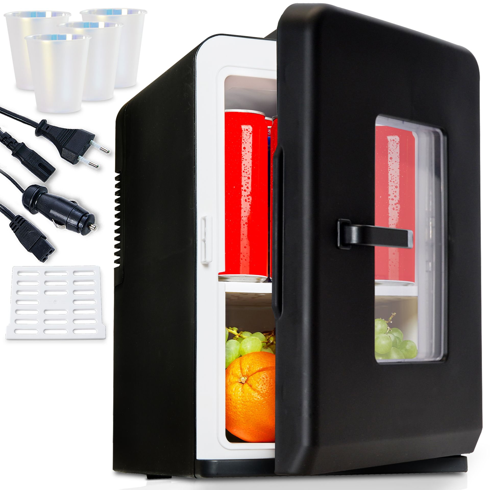 TOM Mini Kühlschrank Schwarz MF-14006