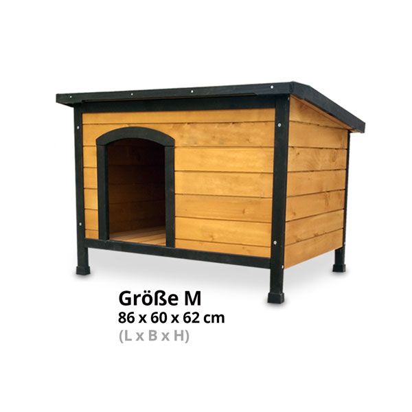 Hundehütte Carlo M; 86 x 60 x 62 Zentimeter