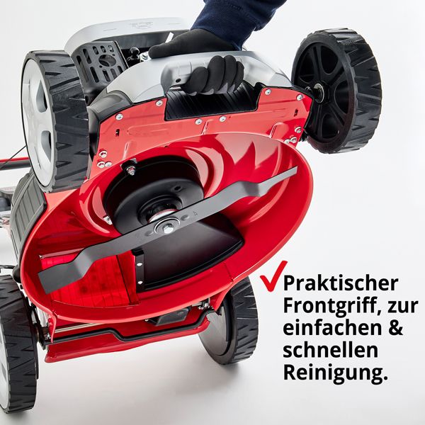 HECHT Benzin Rasenmäher »5534 SX« Benzin Rasenmäher  mit praktischem Frontgriff