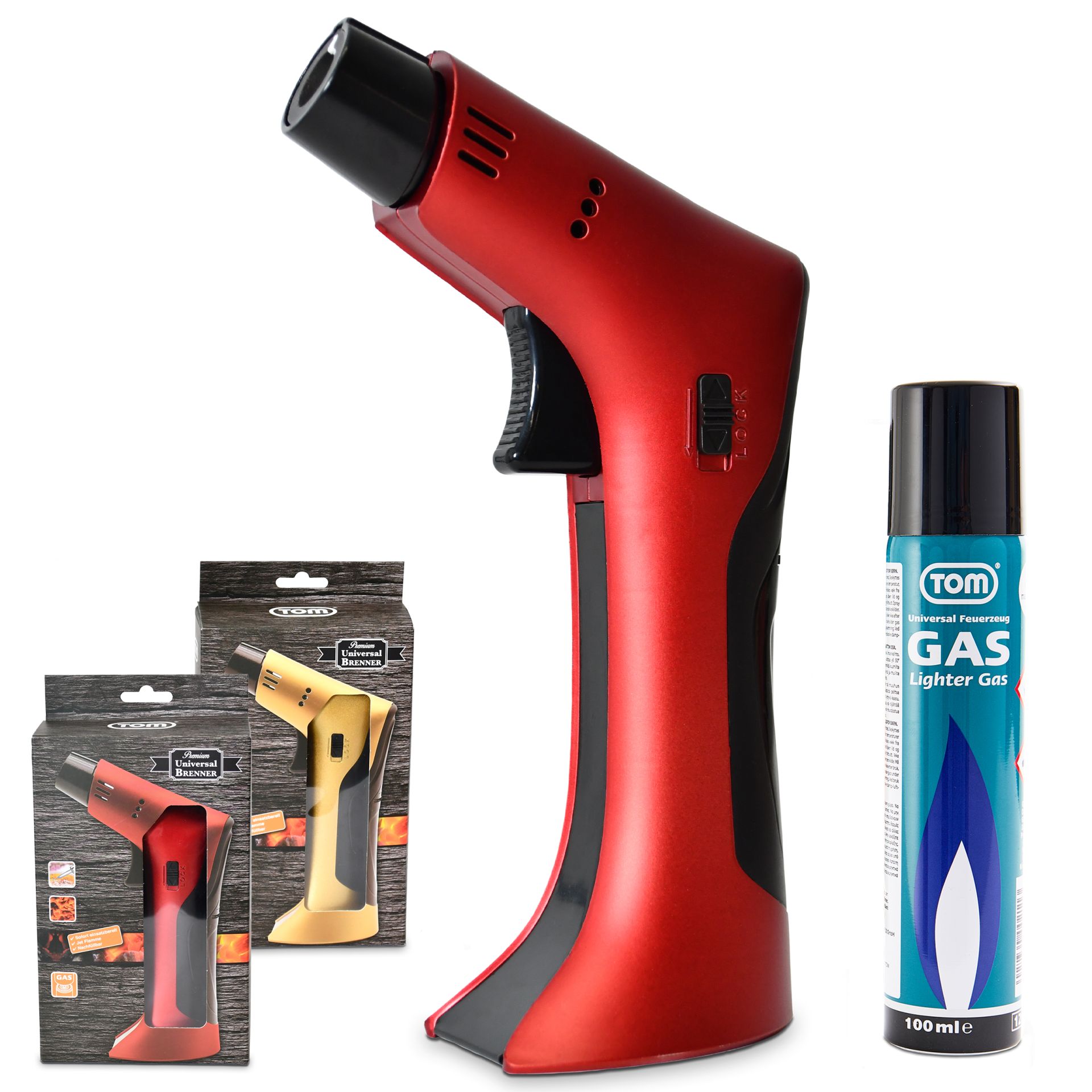 TOM Jetbrenner GB-500; Robustes Gehäuse für hohe Strapazierfähigkeit