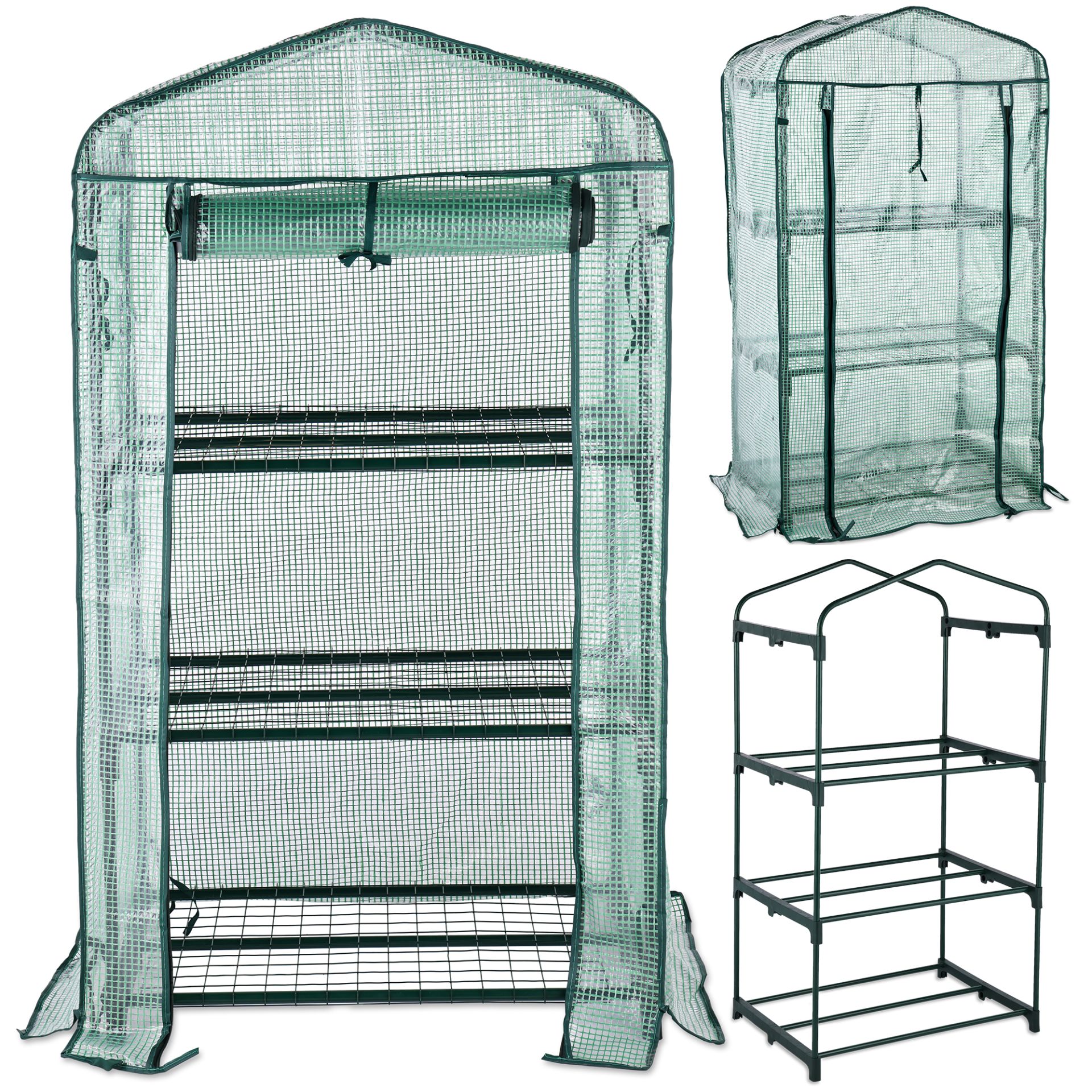 TOM Anzucht Gewächshaus GH-33; Hohe Lichtdurchlässigkeit