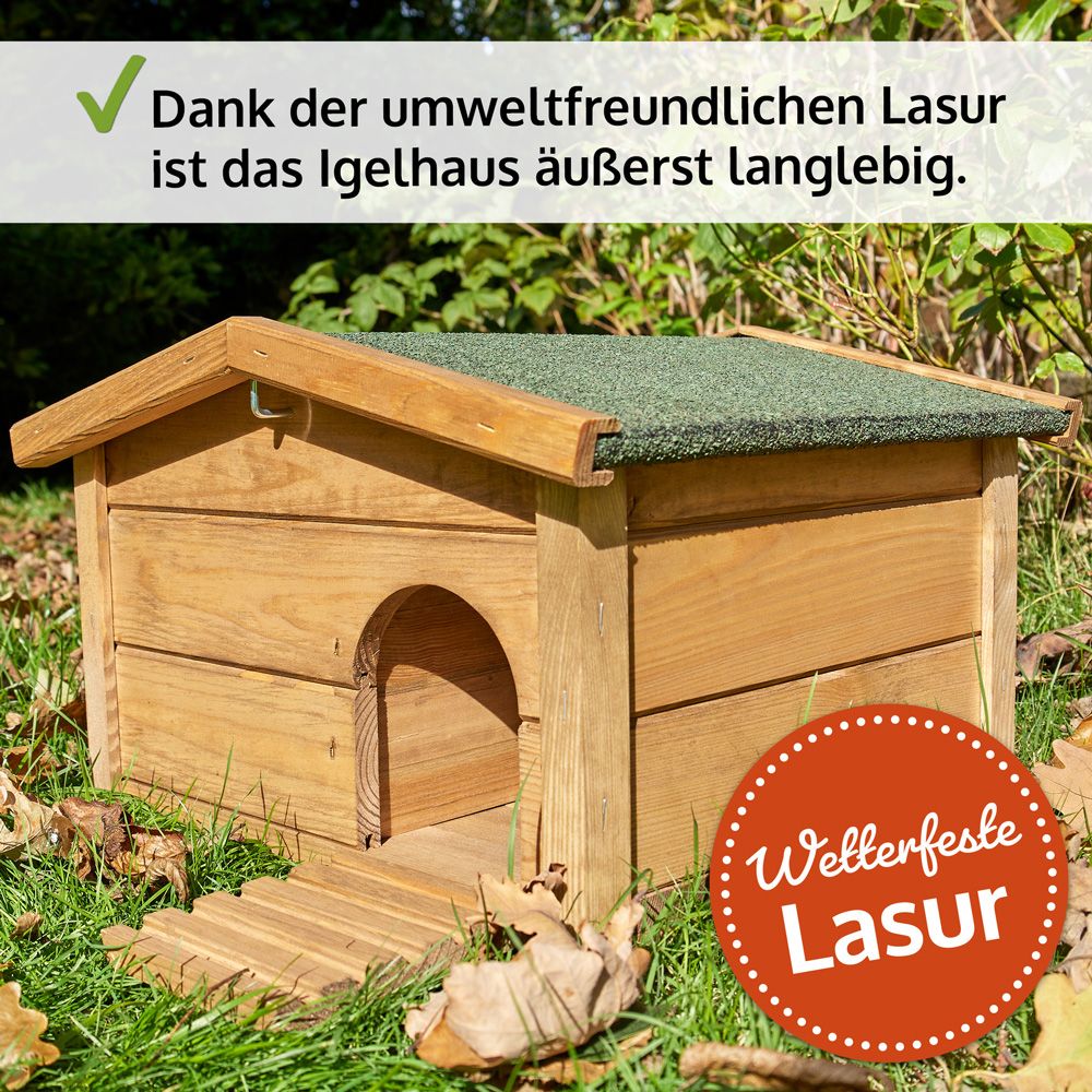 Igelhaus Ruby; wetterbeständig