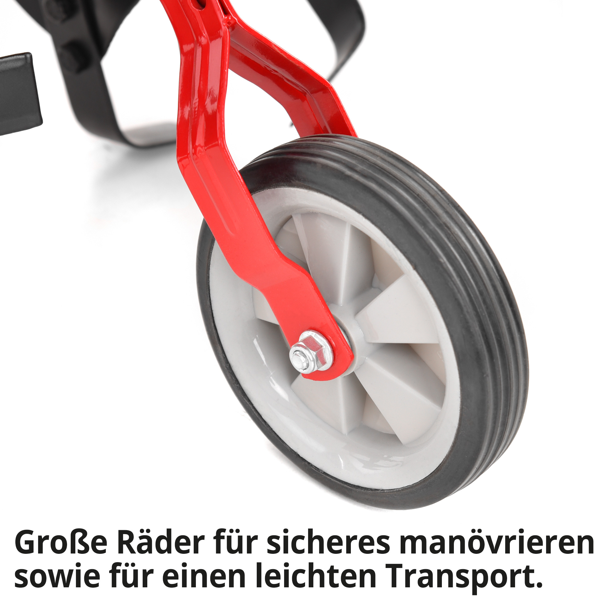 HECHT Gartenhacke 761 Gartenhacke mit großen Rädern für sicheres Manövrieren HECHT Gartenhacke 761 Gartenhacke mit großen Rädern für sicheres Manövrieren