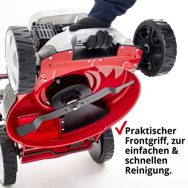HECHT Benzin Rasenmäher »5534 SWE« Benzin Rasenmäher mit praktischem Frontgriff