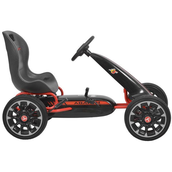 ABARTH Tretkart Black Tretkart für sicheren Spaß