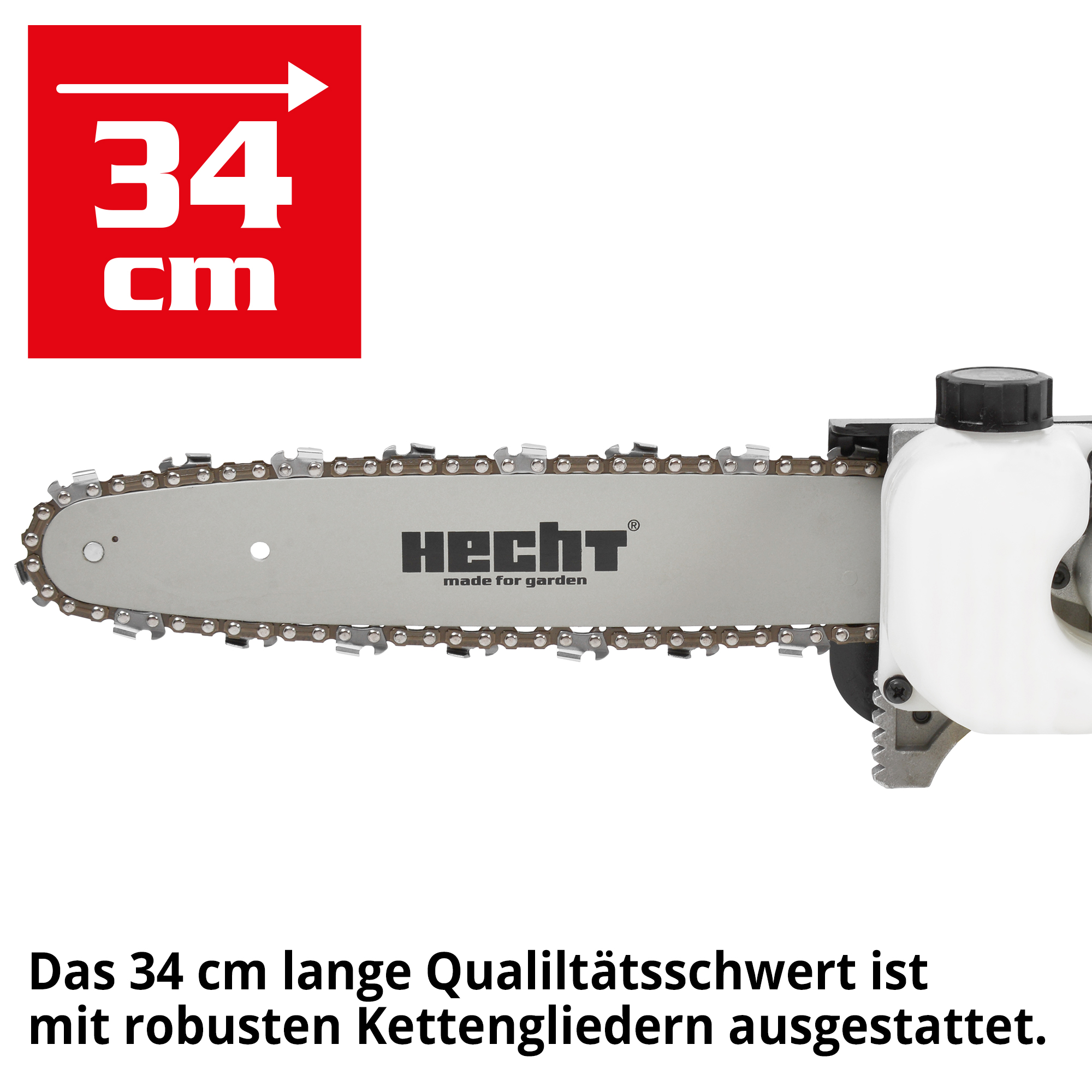 HECHT Benzin Hochentaster 9260 Hochentaster  mit langer Klinge