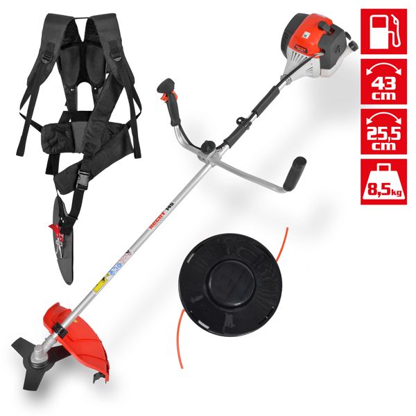 HECHT Benzin-Freischneider 145 Benzin-Freischneider für effiziente und komfortable Gartenarbeit