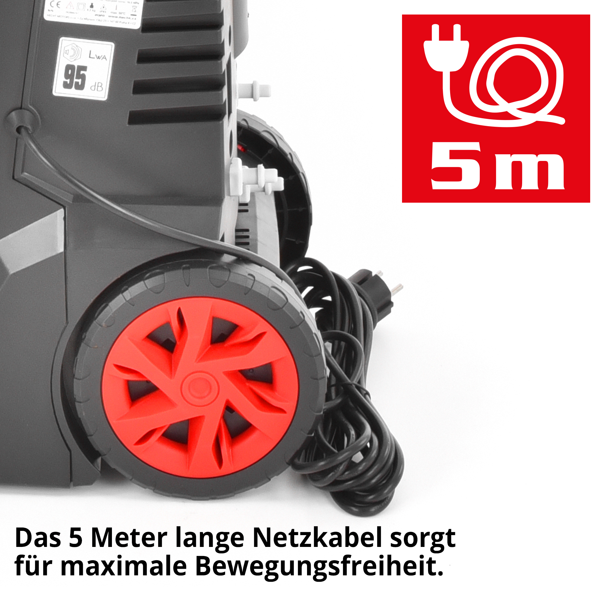HECHT Hochdruckreiniger »323« Elektrischer Hochdruckreiniger mit langem Kabel