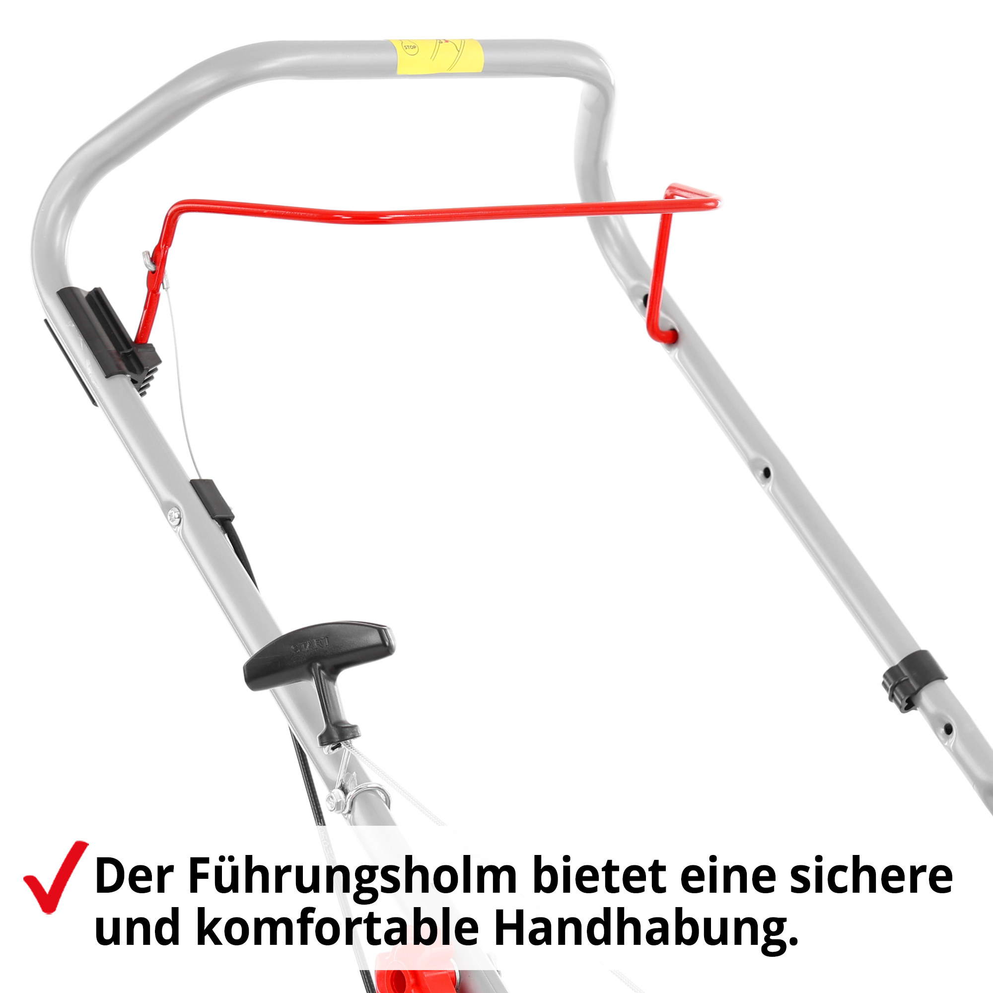 Der robuste Garten-Rasenmäher HECHT 5408 eignet sich ideal für Grundstücke bis 700 m².