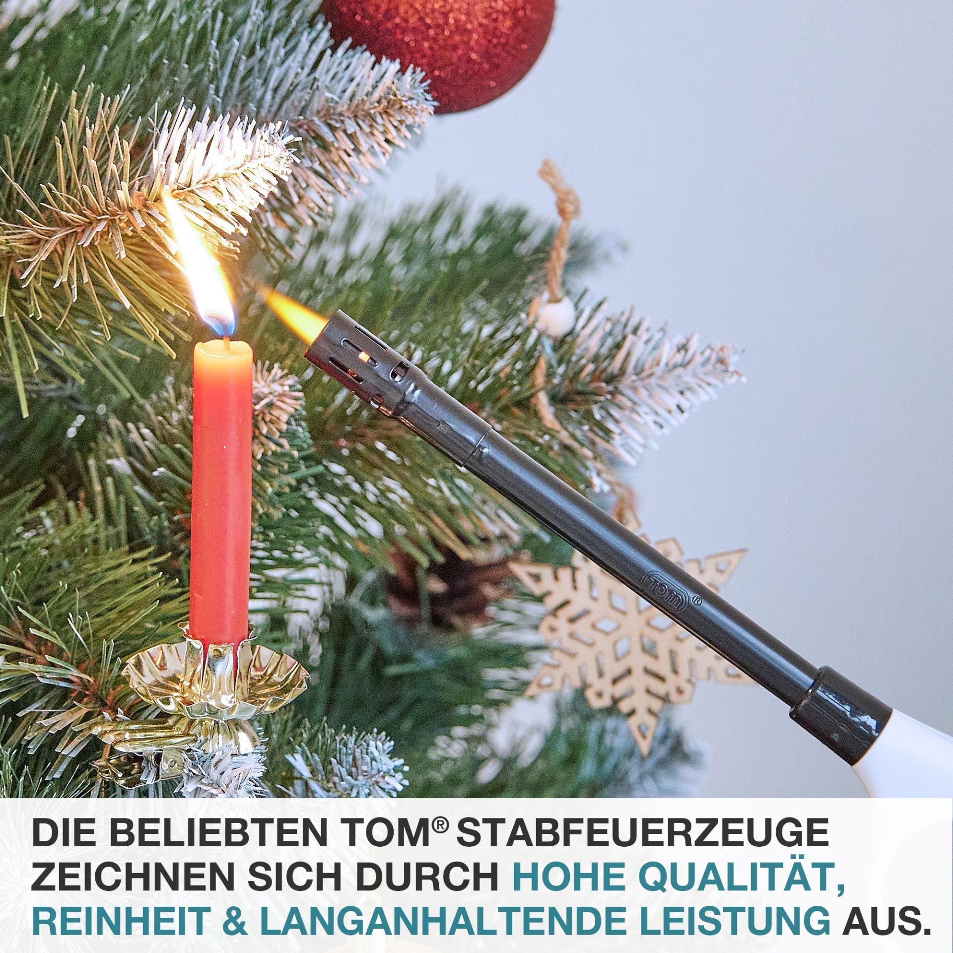 TOM Stabfeuerzeug fest; hohe Qualität