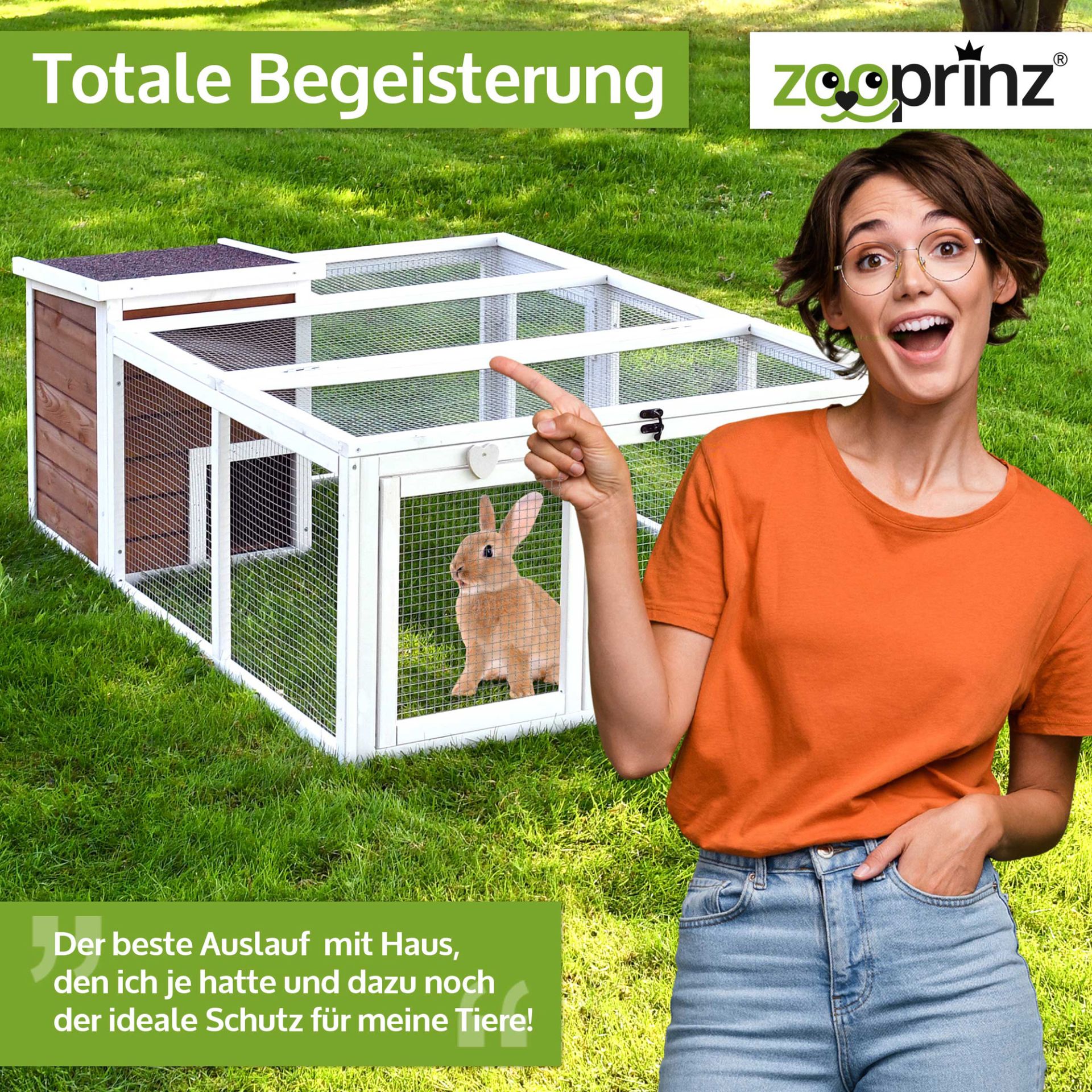 Hasenstall Rabbit Run Comfort; beste Kundenzufriedenheit