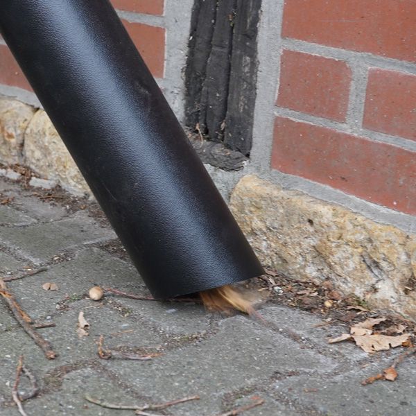 Hecht Benzin-Laubbläser 9280 saugt und zerkleinert 