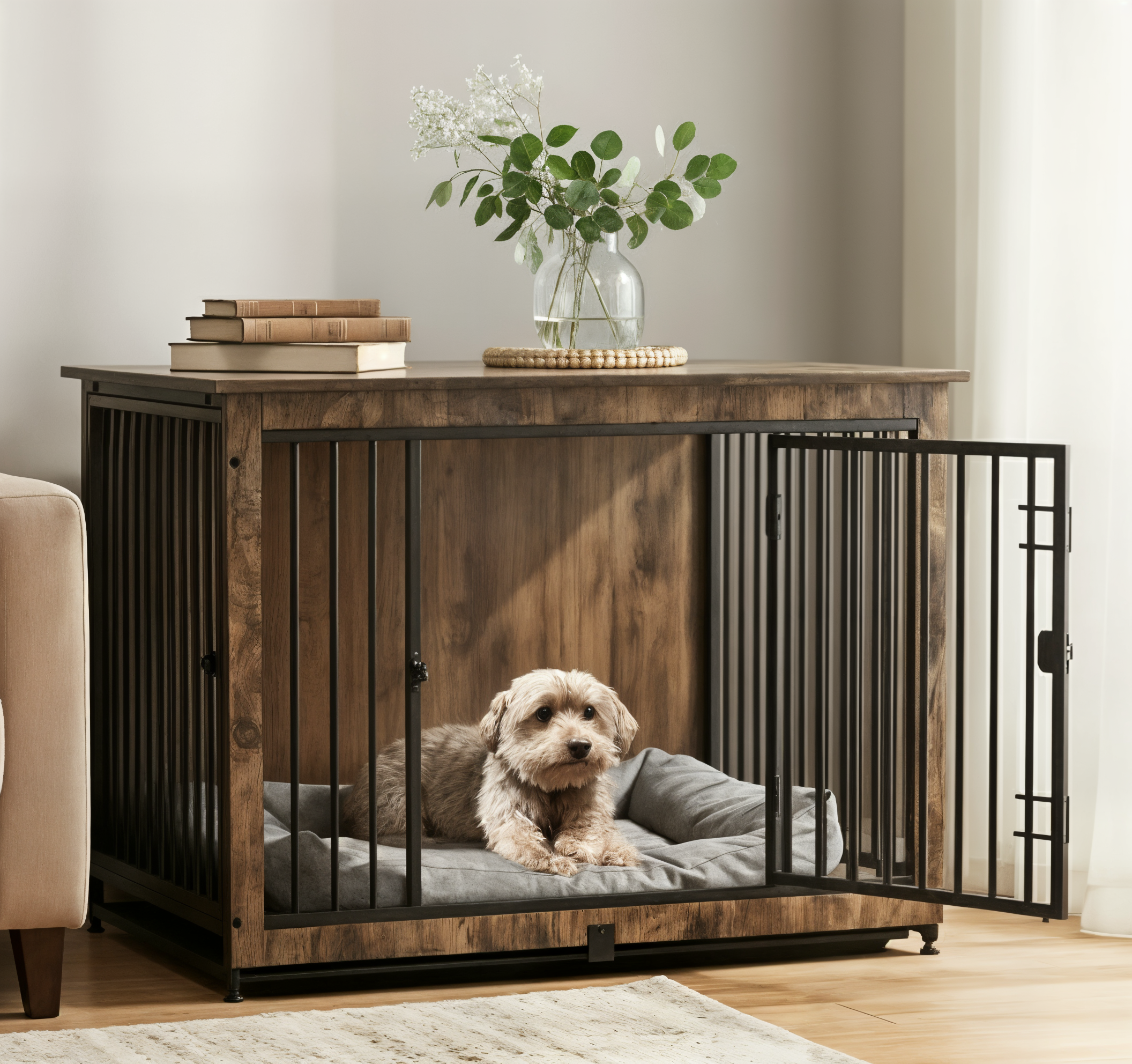 Hundebox Max für indoor Hundehütte zooprinz