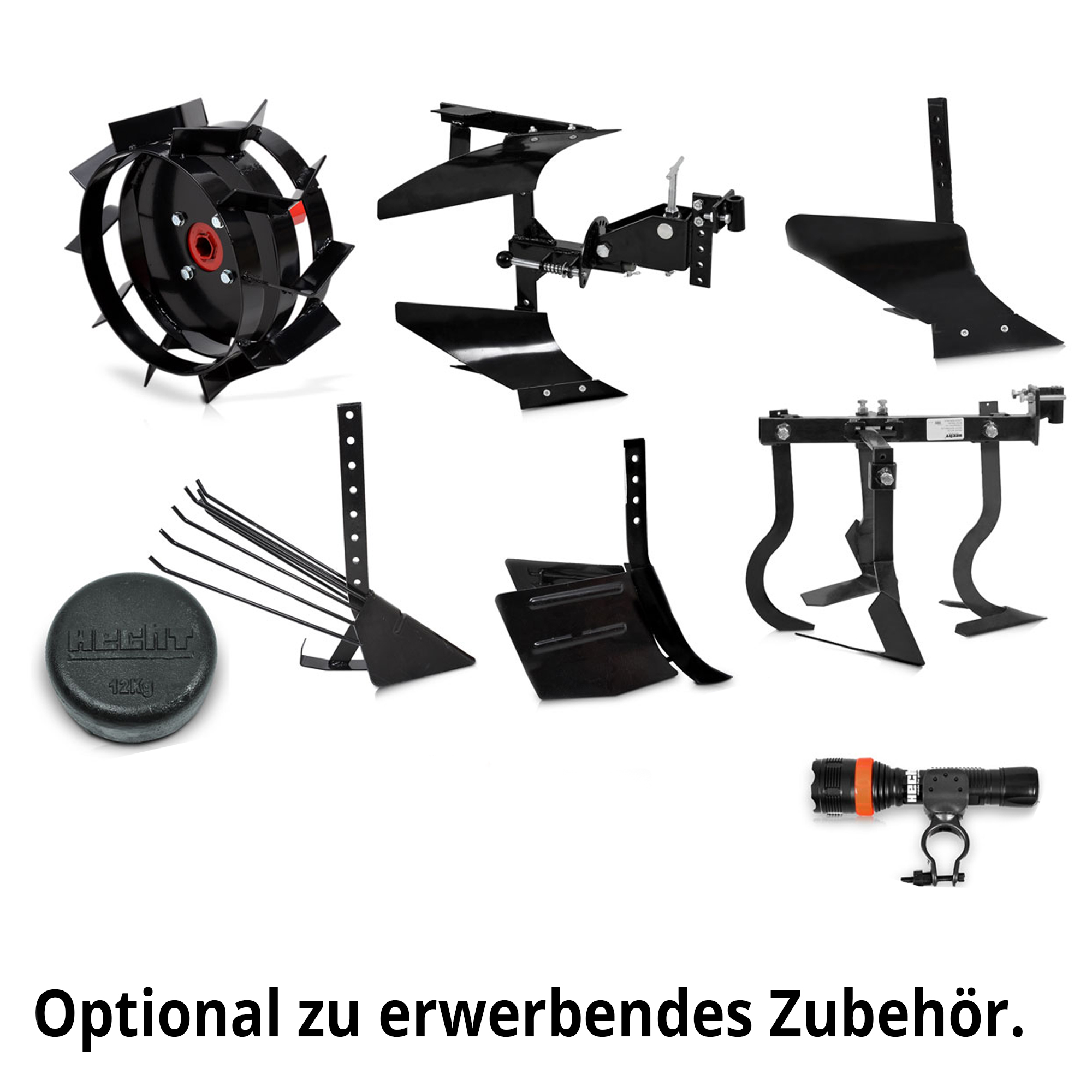 HECHT Gartenhacke im Set »7100« mit optionalem Zubehör