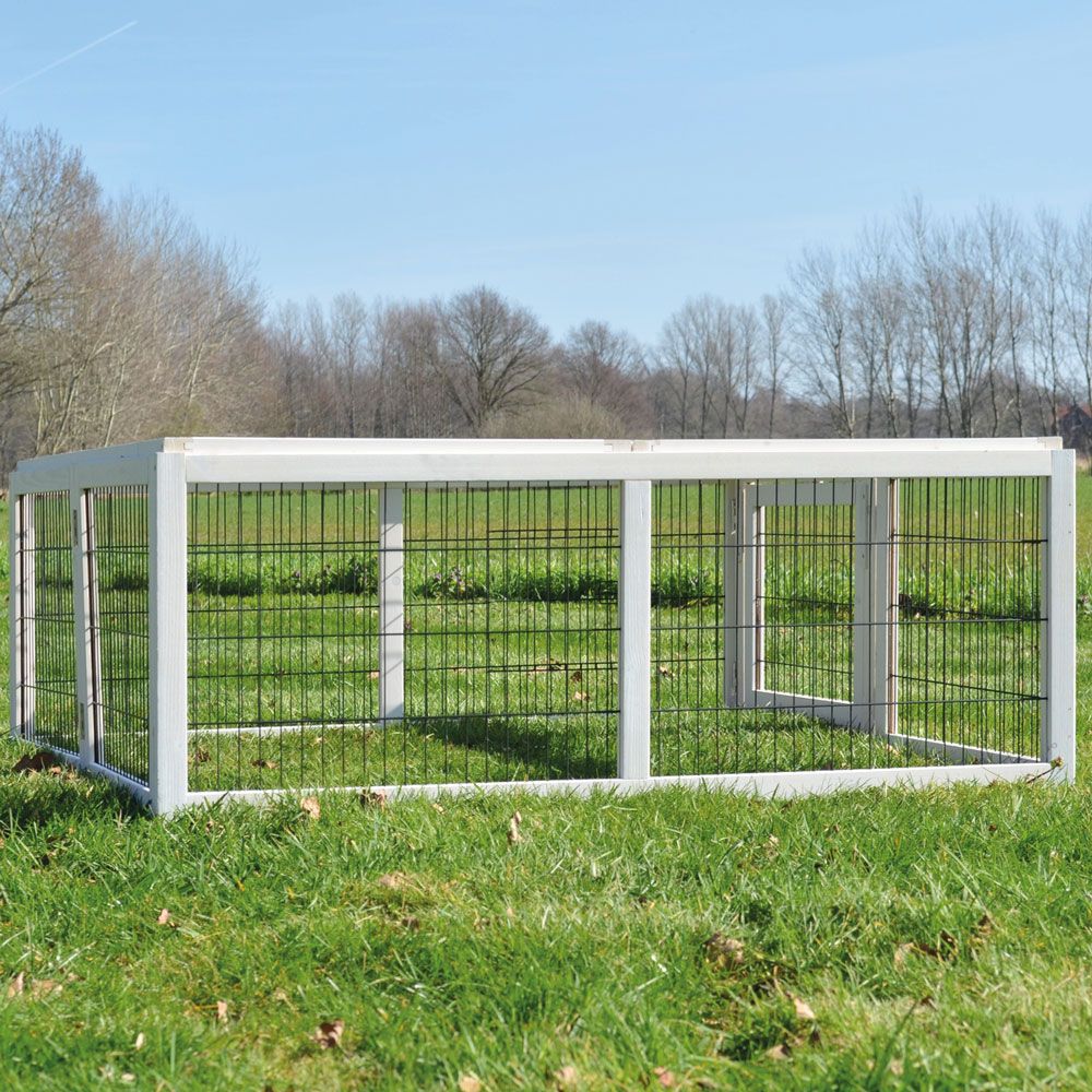 zooprinz Auslauf »Rabbit Run XL« weißer Auslauf 
