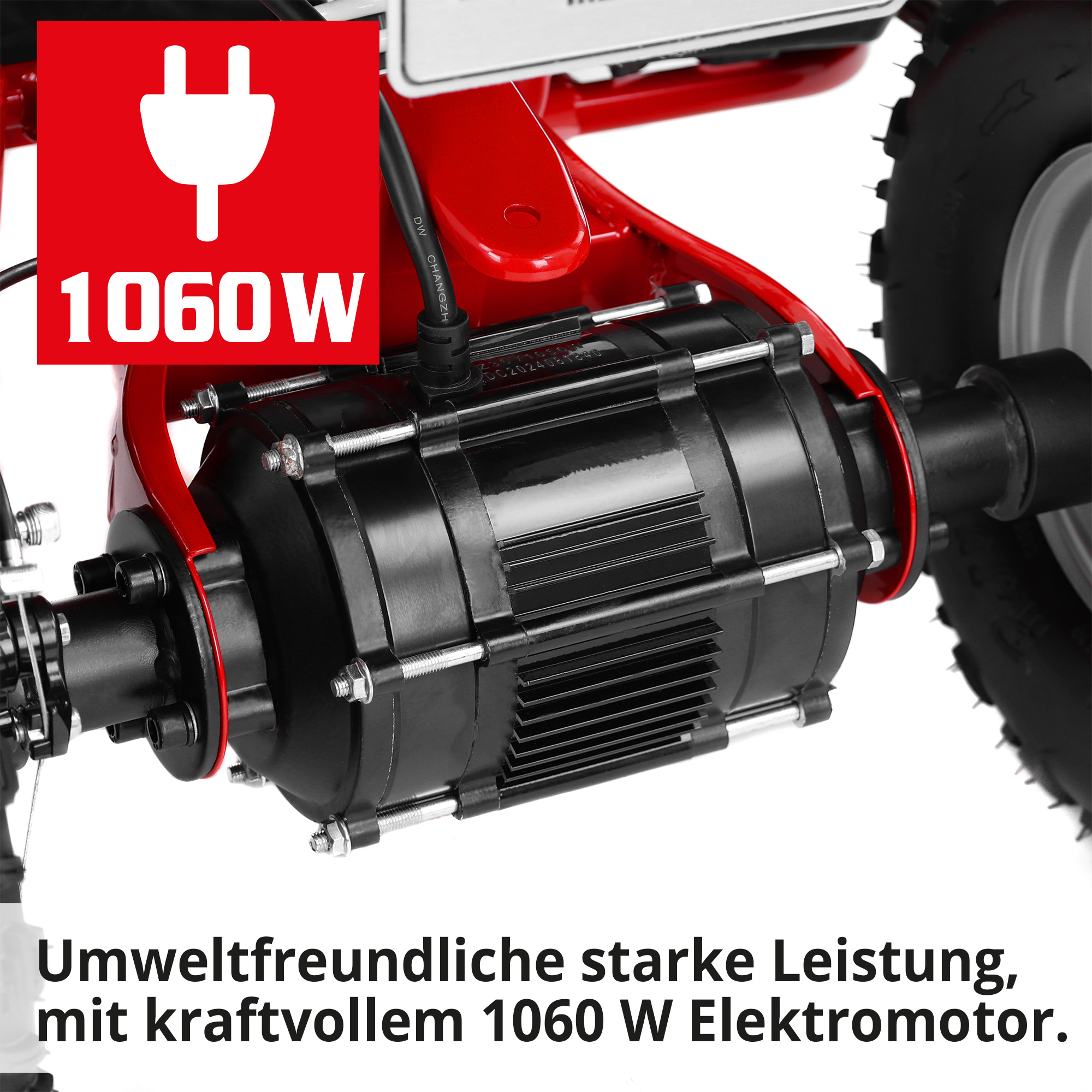 Elektro Quad; starker 1060 Watt Elektro Motor
