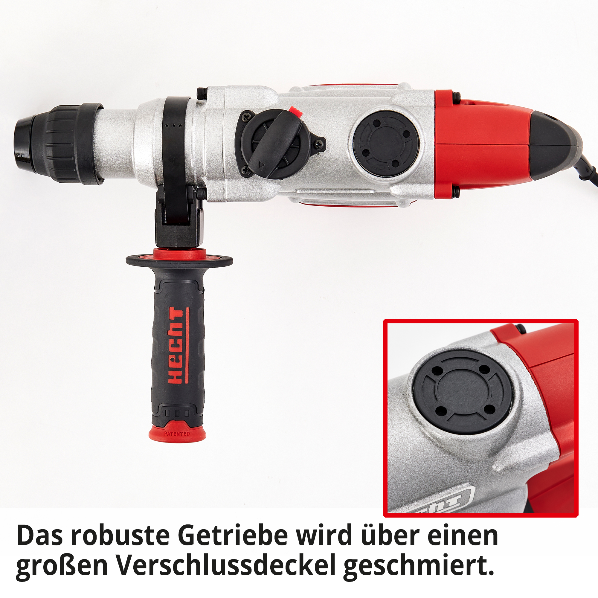 HECHT 1028 Bohrhammer; Großer Verschlussdeckel für Schmierfett