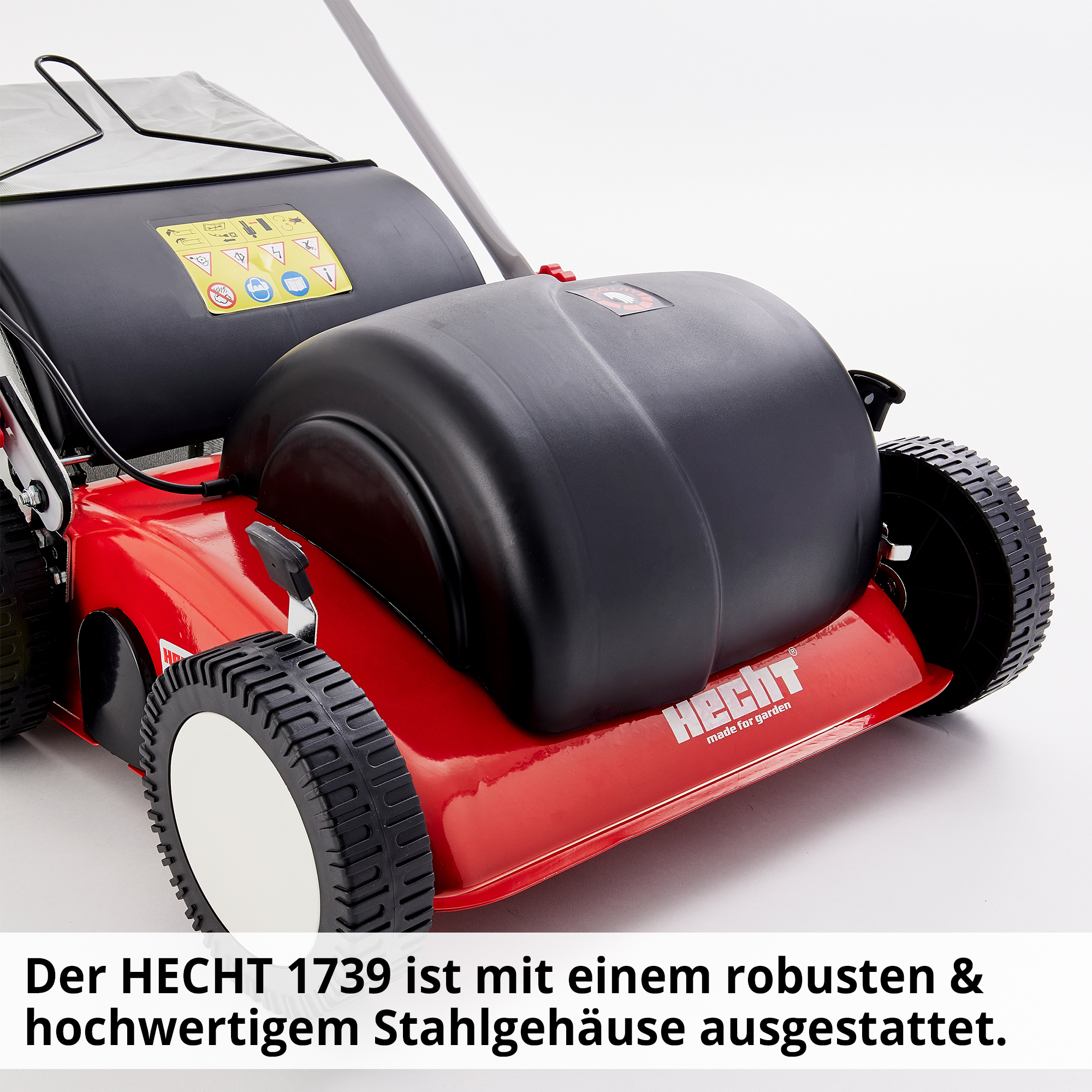Vertikutierer; robustes und hochwertiges Stahlgehäuse